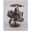 Image 4 : Bolivian Coin Silver Miniature Figurine