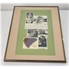 Image 1 : Framed Piece of WW1 WWI German Aircraft Fabric
