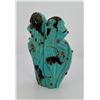 Image 2 : Zuni Indian Carved Turquoise Fetish