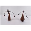 Image 2 : Mid Century Modern Teak Kinetic Balance Sculptures