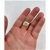 Image 8 : 14k Gold and Diamond Masonic Ring