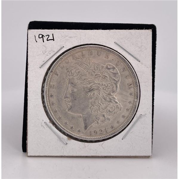 1921 Morgan Silver Dollar