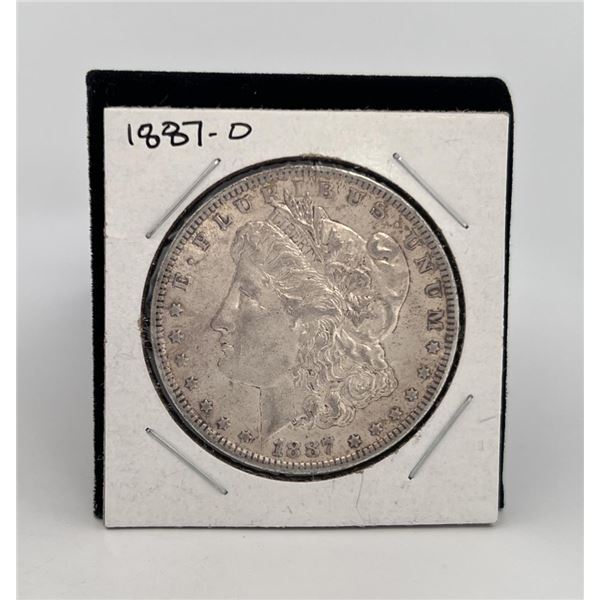 1887 O Morgan Silver Dollar