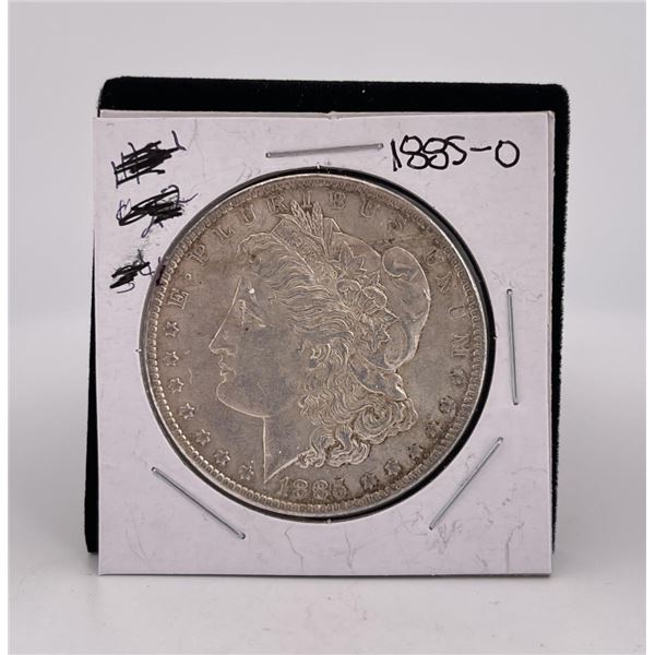 1885 O Morgan Silver Dollar