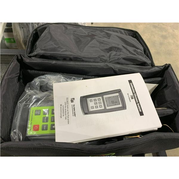 Engine Analyzer Es375 TPI 708 COMMERCIAL COMBUSTION ENGINE ANALYZER TOOL IN SOFT TRANSPORT CASE