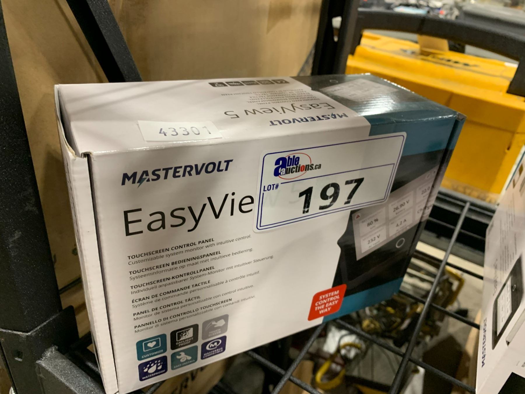 MASTERVOLT EASYVIEW 5 TOUCH SCREEN MONITORING AND CONTROL PANEL