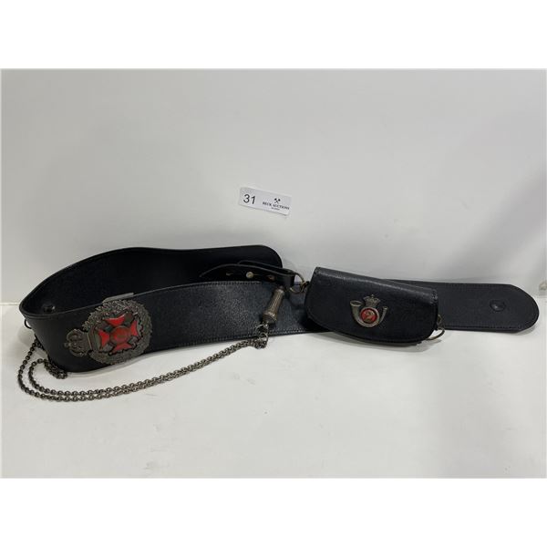 A Queen's Own Rifles Of Canada Contemporary Cross Belt