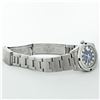 Image 8 : Rolex Womens Midsize 31mm Blue Vignette String Diamond & Sapphire Datejust Wrist