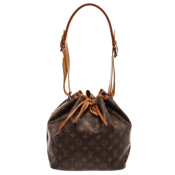 Louis Vuitton Brown Monogram Canvas Petit Noe Shoulder Bag