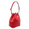 Image 2 : Louis Vuitton Red Epi Leather Noe Shoulder Bag