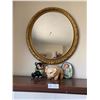 Image 1 : Two ceramic antique piggy banks with a cute wall hanging with old vintage mirror