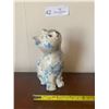 Image 5 : Delft Blue Holland Windmill,Teddies as Bunnies, Ceramic Porcelain Asian Cat and Tea Pot & Sculpture