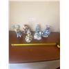 Image 1 : Multiple Collectible Ornaments:  Reindeer statues, Snowmen and SnowGlobe Christmas Decor