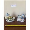 Image 4 : Multiple Collectible Ornaments:  Reindeer statues, Snowmen and SnowGlobe Christmas Decor