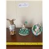 Image 3 : Vintage Mouse Porcelain Figurines, My Blushing Bunny Figurine and More