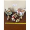 Image 1 : Adorable Bear Figurines, 1997 Hallmark Keepsake, Josef Originals GardenFairy Elf Pixie & More