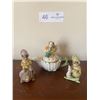 Image 6 : Adorable Bear Figurines, 1997 Hallmark Keepsake, Josef Originals GardenFairy Elf Pixie & More