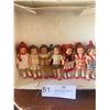 Image 1 : Vintage German Rubber Baby Doll House Dolls