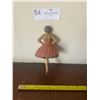 Image 2 : Vintage 1930"s German Einfalt Technofix Spinning Ballerina wind up Toy