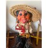Image 3 : Traditional Mexican Wooden Marionette from the 1960's Man and Woman Puppets