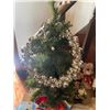 Image 3 : Mini Christmas Tree with many seasonal decor items; bird ornaments,snowmen, teddies + more