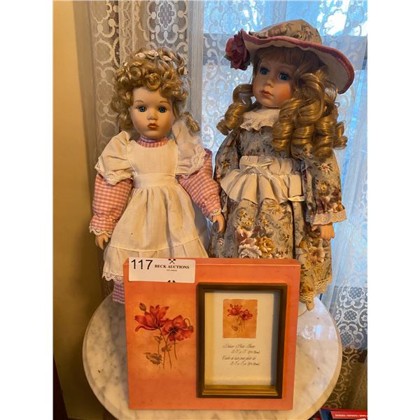 Vintage Porcelain Doll Avon Sarah Rose and friend