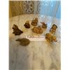 Image 1 : Eight  Wade Whimsie Red Rose Tea Mini Figurines