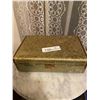 Image 2 : Vintage Navy Farrington Jewelry Box filled with vintage Brooches and Costume Jewelry