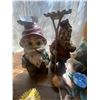 Image 3 : Four Large Gnomes 10-14"h with sticks for your decorative Plant Pots