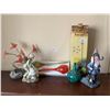 Image 1 : Multiple solar Yard Ornaments  Gnome, Fairy, Butterfly, And color changing Lamp