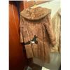 Image 2 : Two Vintage Fur coats- one mid length mink & Eaton's Caramel Mink both Damaged