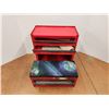 Image 4 : *2 piece International Toolbox with Painted Top, Drawers all work well 24x12x37 total dimensions