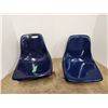 Image 1 : *(9) MCM Fiberglass Chairs - tops only, some scuffs on chairs