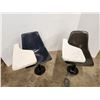 Image 1 : *(2) School Desks with Fiberglass Chairs-Bases need to be anchored for stability