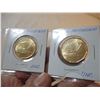 Image 3 : (4) 2010 Roughrider 1 dollar Loonie Uncirculated