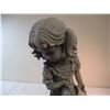 Image 2 : *Girl Ornament - 24" total height, Plaster/Resin Material