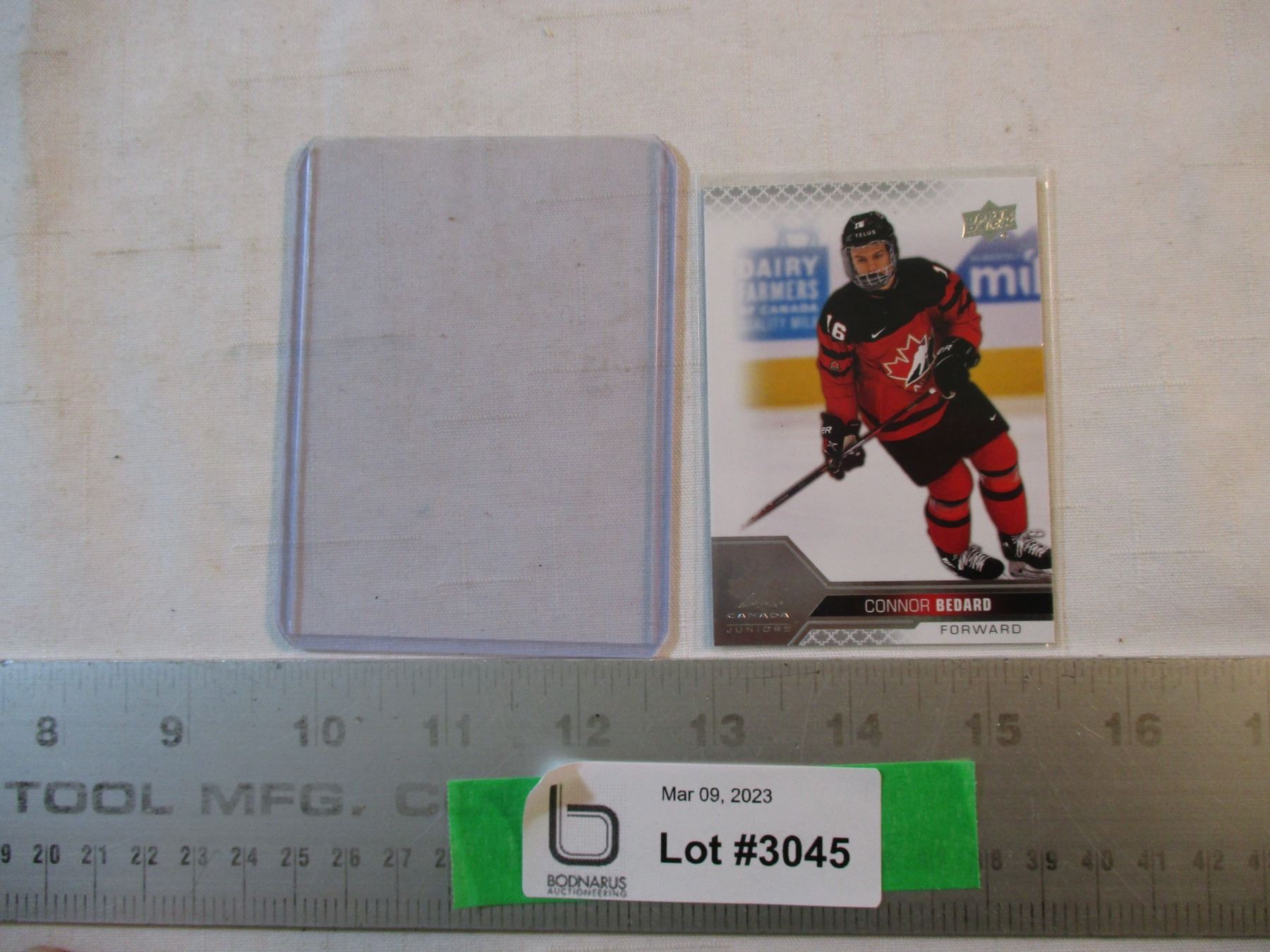 2022 Connor Bedard Upper Deck Rookie World Junior Card Bodnarus 2022 Connor Bedard Upper Deck Rookie World Junior Card Bodnarus