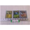 Image 1 : (3) Pokémon Cards (1 Holographic 2 EX Cards)