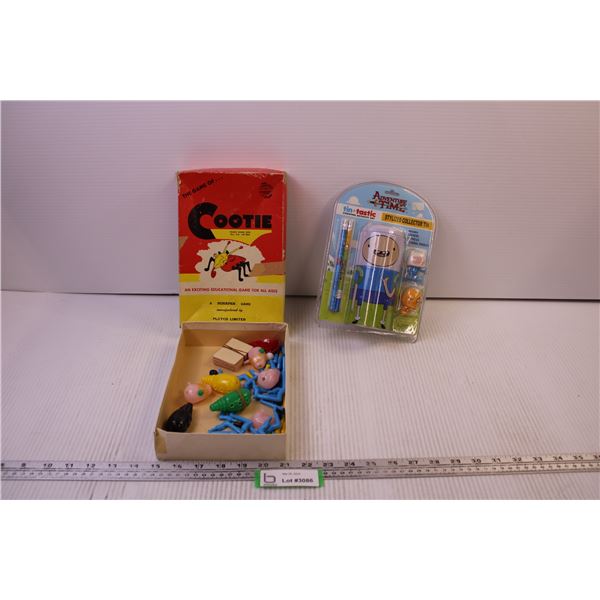 Adventure Time Collector Tin (Factory Sealed) + Cootie Game