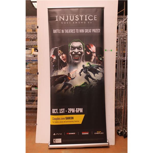 Injustice Gods Among Us Game Release Banner