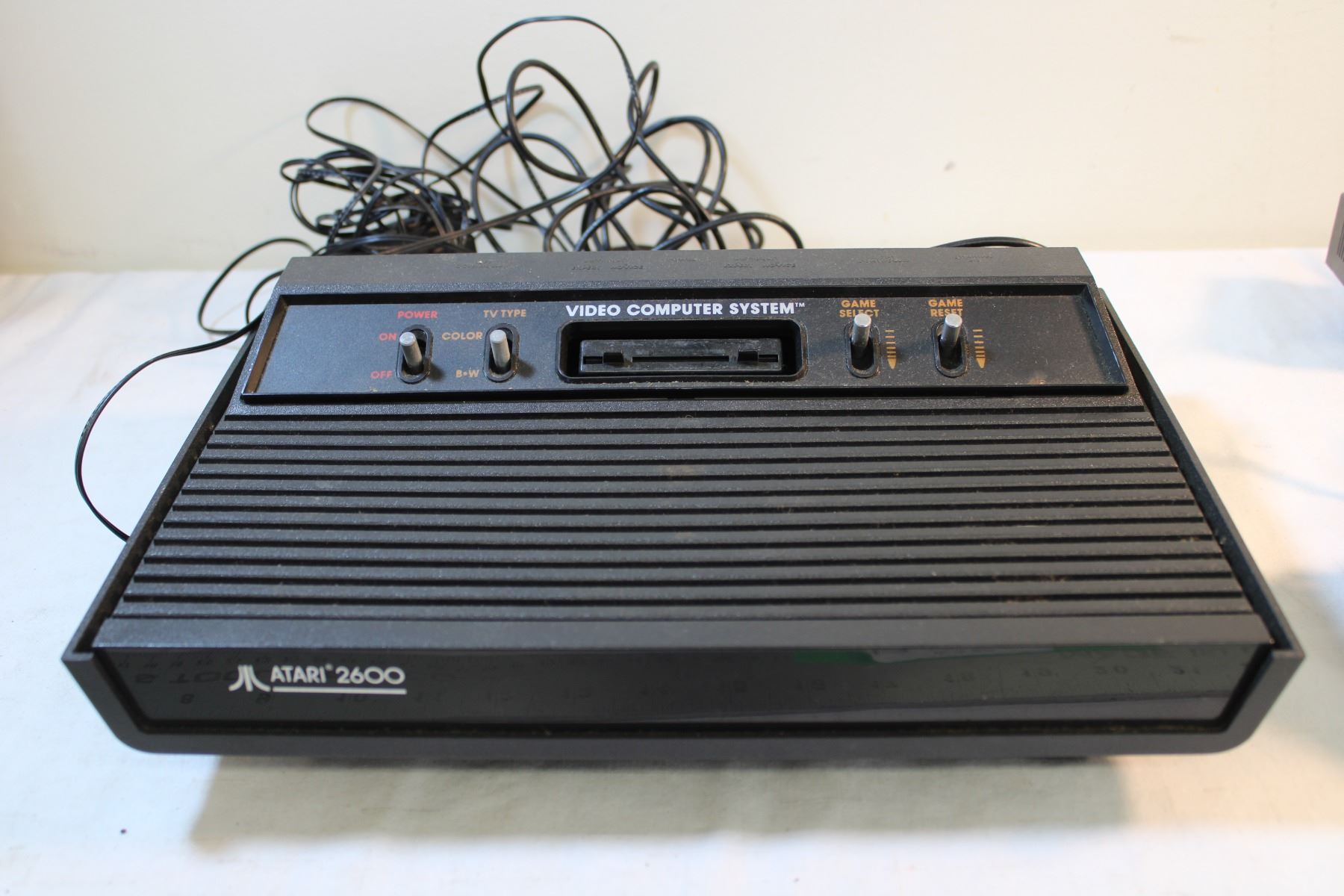 Vintage Atari 2600 Video Computer System with (4) Controllers and RF ...