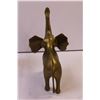 Image 2 : (2) Vintage Brass Elephants