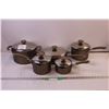 Image 1 : Circulon Set of Pots and Pans (Store Return)