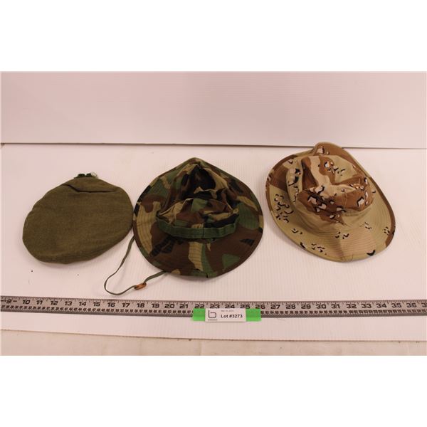 Military Balmoral, Desert Camouflage  Hat, Woodland Camouflage Hat