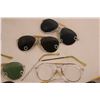 Image 4 : Bag of RCAF Pilot's Sunglasses (For Repair or Parts)