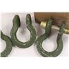 Image 3 : (4) Canadian Military M35 (Deuce&1/2) Truck Recovery Shackles
