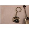 Image 2 : Roughriders Keychain, Pocket Watch & Souvenir Spoon