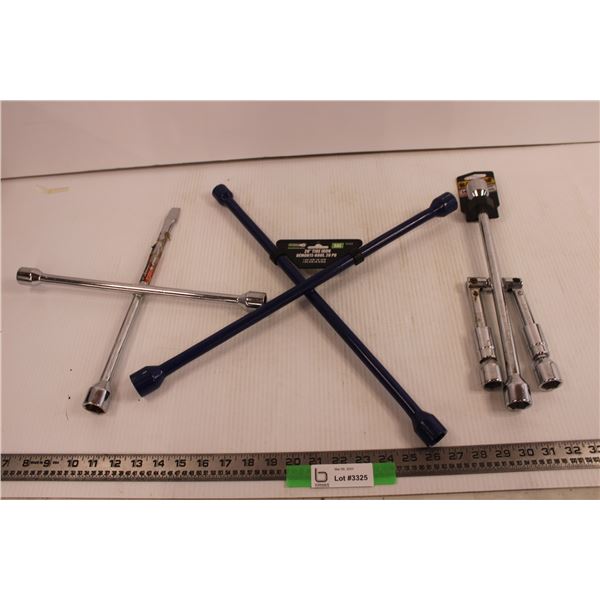 (3) Lug Wrenches (20", 14" & 14" Folding)