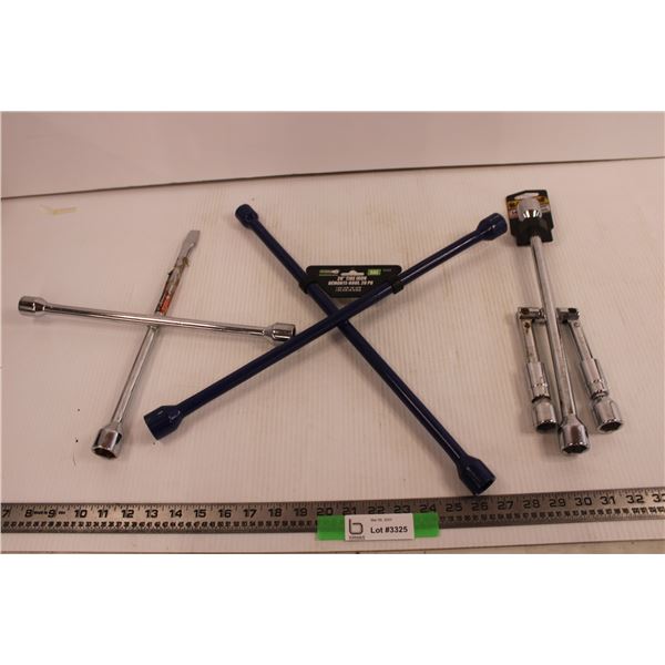 (3) Lug Wrenches (20 , 14  & 14  Folding)