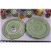 Image 3 : (2) Plates + Assorted Easter Items